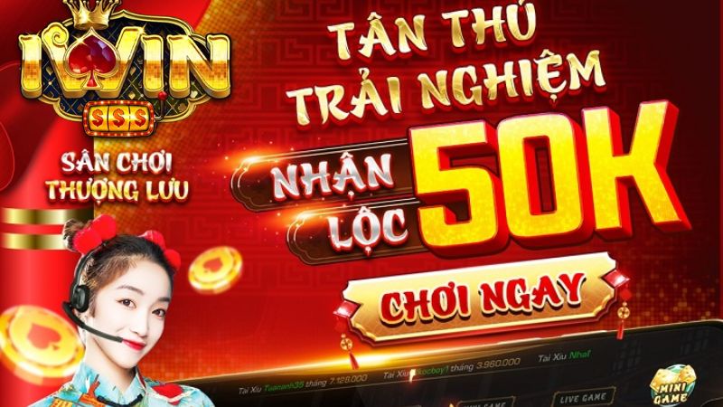 Khuyến mãi Iwin khi tải app